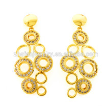 Bilder von Gold Ohrringe klassischen Stil Ohrringe großen Ohrring für Frauen